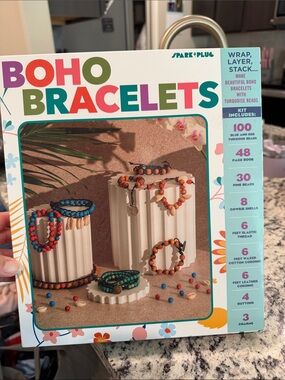 Nwt! Spark Plug Boho Beaded Bracelet Kit